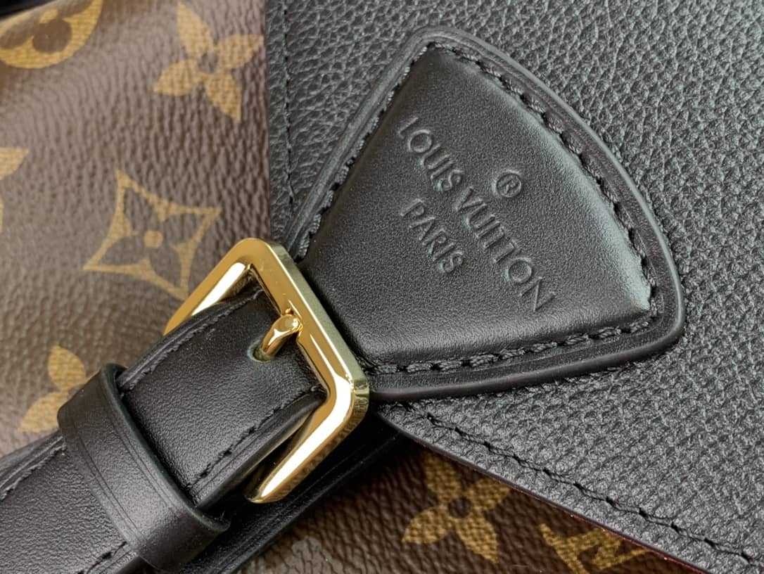 L0vis Vvtt0n Montsouris PM Noir Monogram Replica Backpack M45515