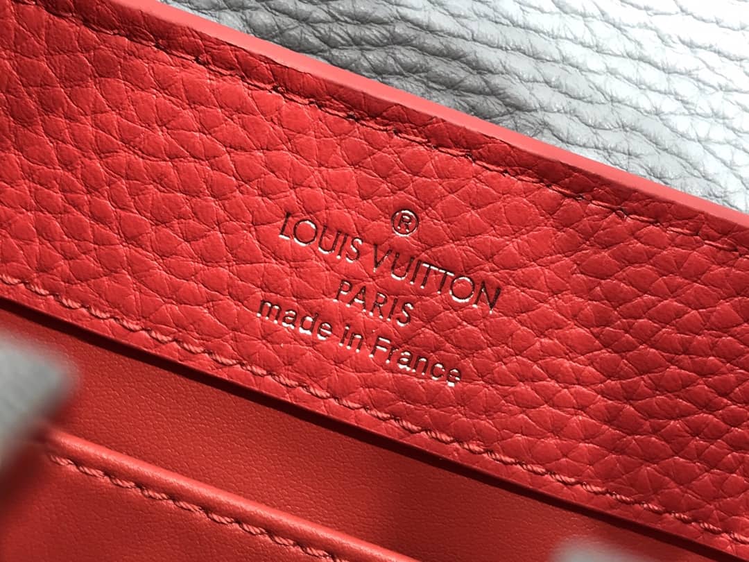 L0vis Vvtt0n Capucines Mini Taurillon Leather Replica Bag Red M57520
