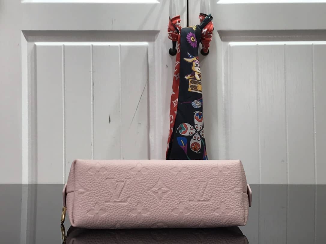 L0vis Vvtt0n Pochette Dupe Monogram Cosmetic Pouch Pink M47515