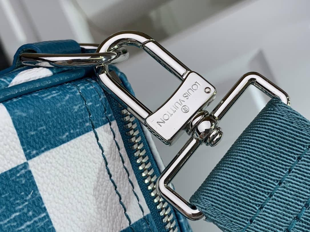 L0vis Vvtt0n Keepall Bandoulière 45 Virgil Abloh Bag Replica Green N80404