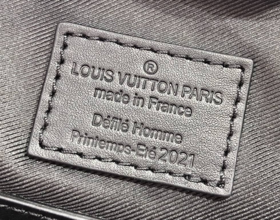 LV Duffle Bag Replica Keepall Triangle Bandouliere 50 Brown M45046