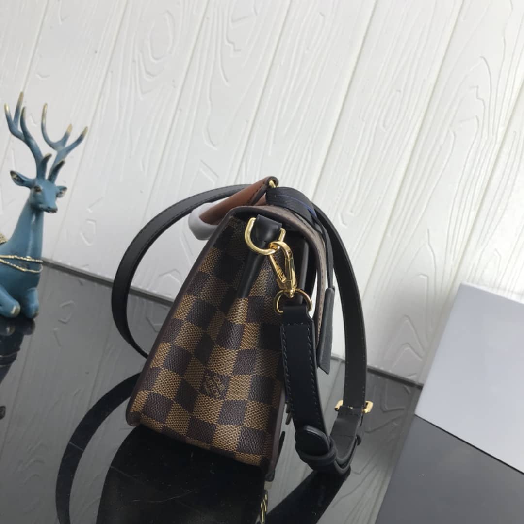 L0vis Vvtt0n Damier Canvas Trendy Replica Crossbody Bag Black N40146