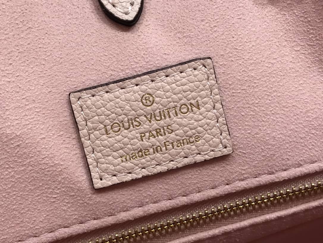 L0vis Vvtt0n On the Go MM Monogram Empreinte Two-way Tote Replica Pink M45717