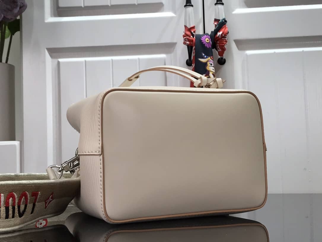 L0vis Vvtt0n Neonoe BB Replica Bucket Bag Apricot M57693