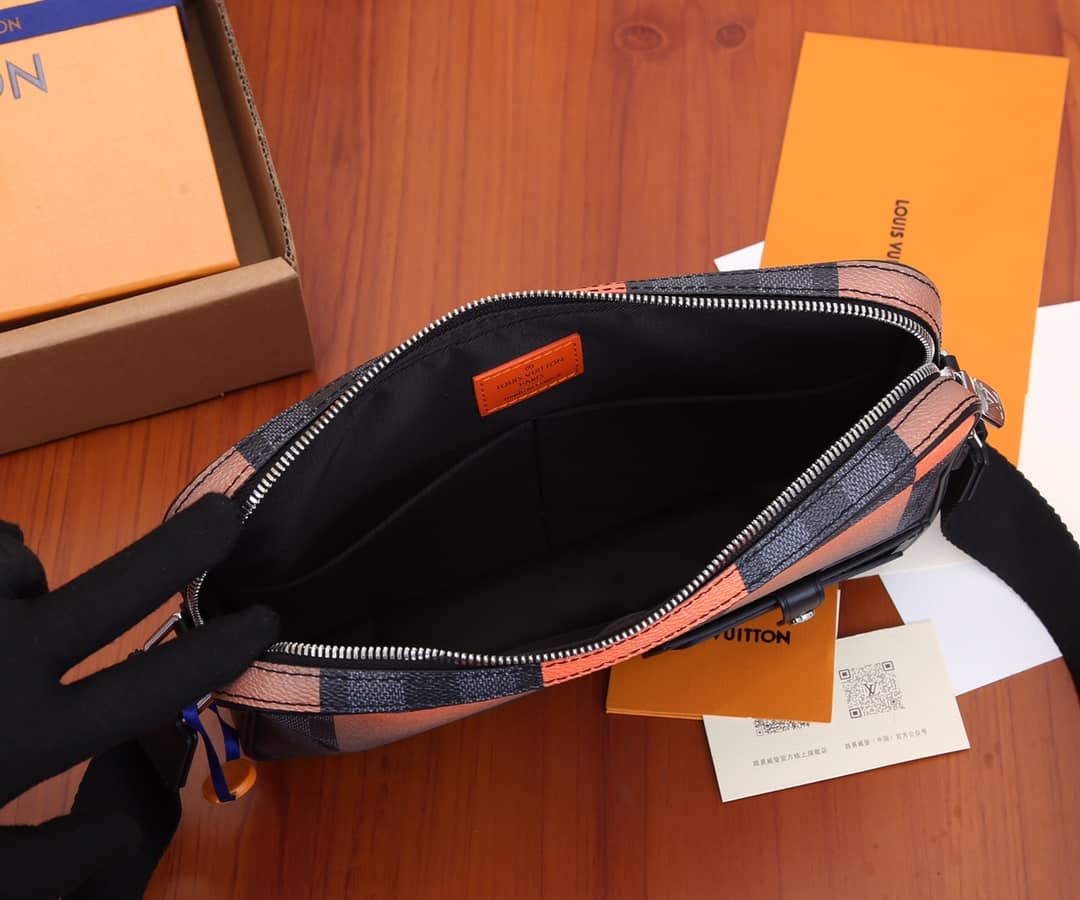 L0vis Vvtt0n Damier Graphite Giant Messenger Bag Replica N40421