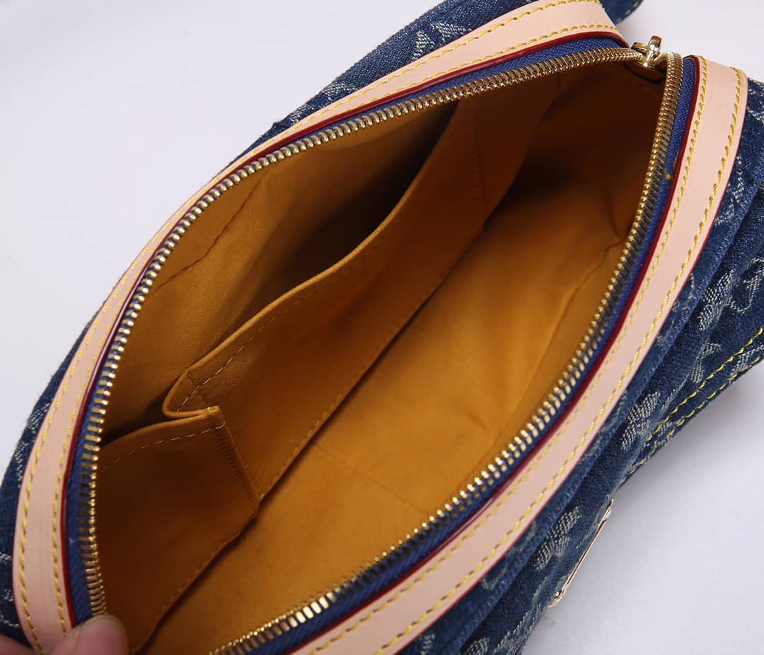 LV Bum Bag Dupe Monogram Denim M44466