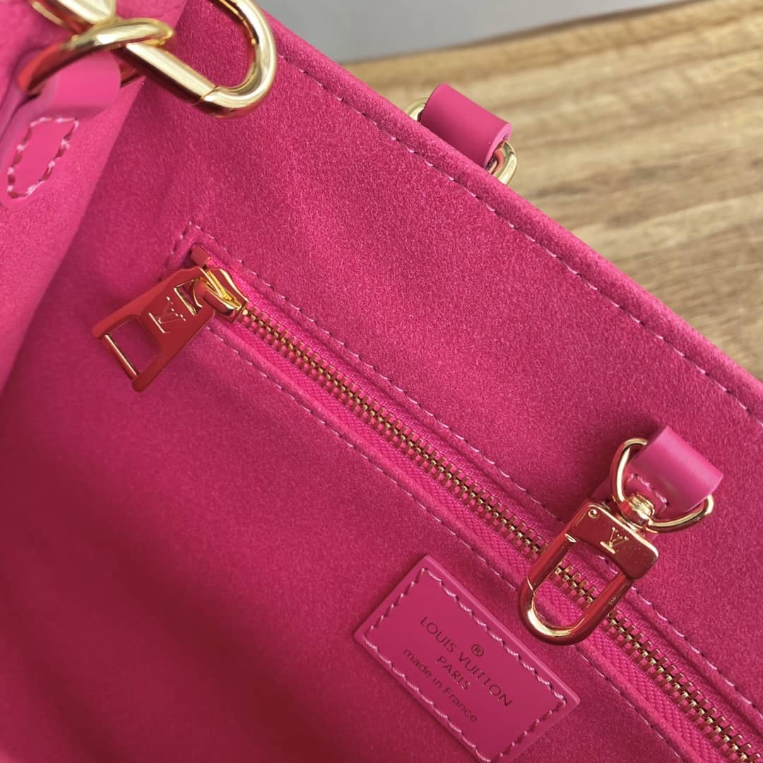 L0vis Vvtt0n Mini Onthego Tote Replica Pink M45560