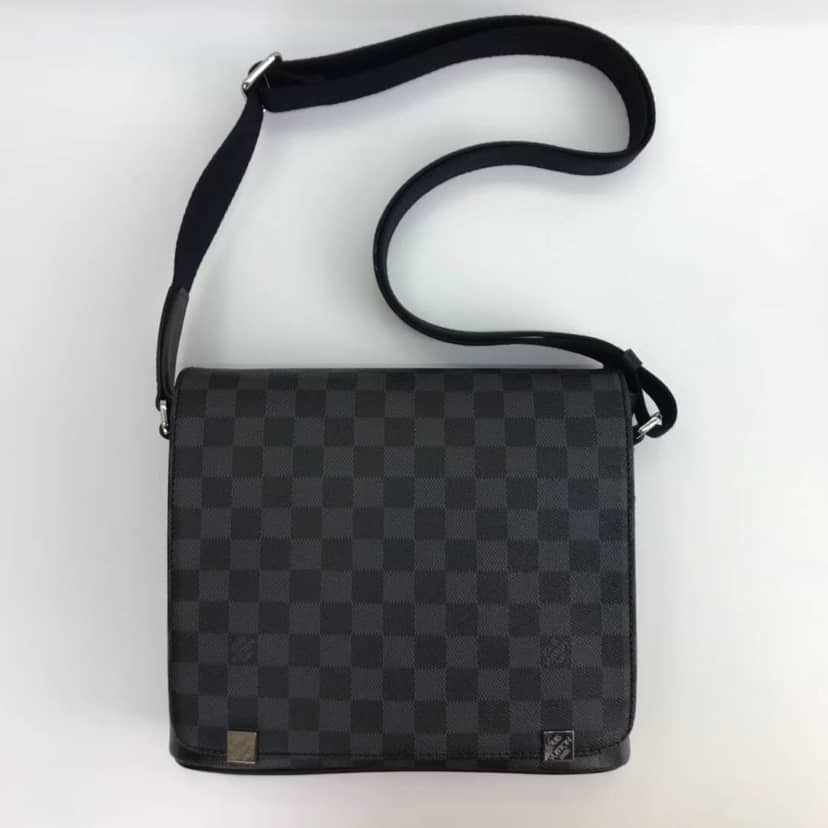 L0vis Vvtt0n District PM Damier Graphite Canvas Messenger Bag Replica N41028