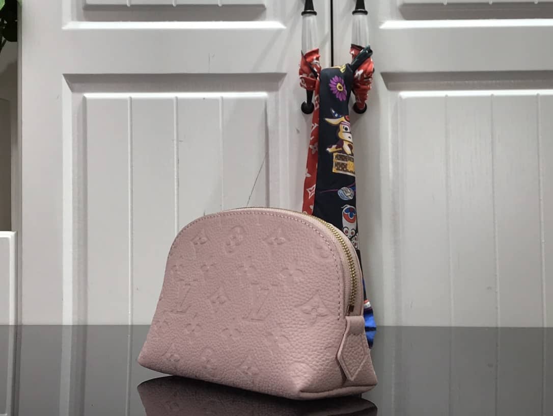 L0vis Vvtt0n Pochette Dupe Monogram Cosmetic Pouch Pink M47515