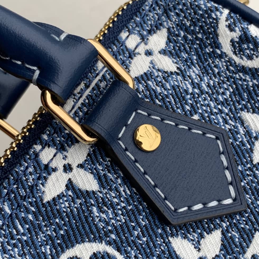L0vis Vvtt0n Crossbody Dupe Nano Speedy Denim Leather M81168 (ColaReps)