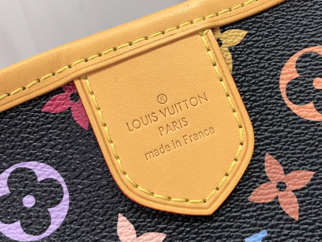 L0vis Vvtt0n Delightful PM Monogram Multicolor Shoulder Bag Replica Black M40352