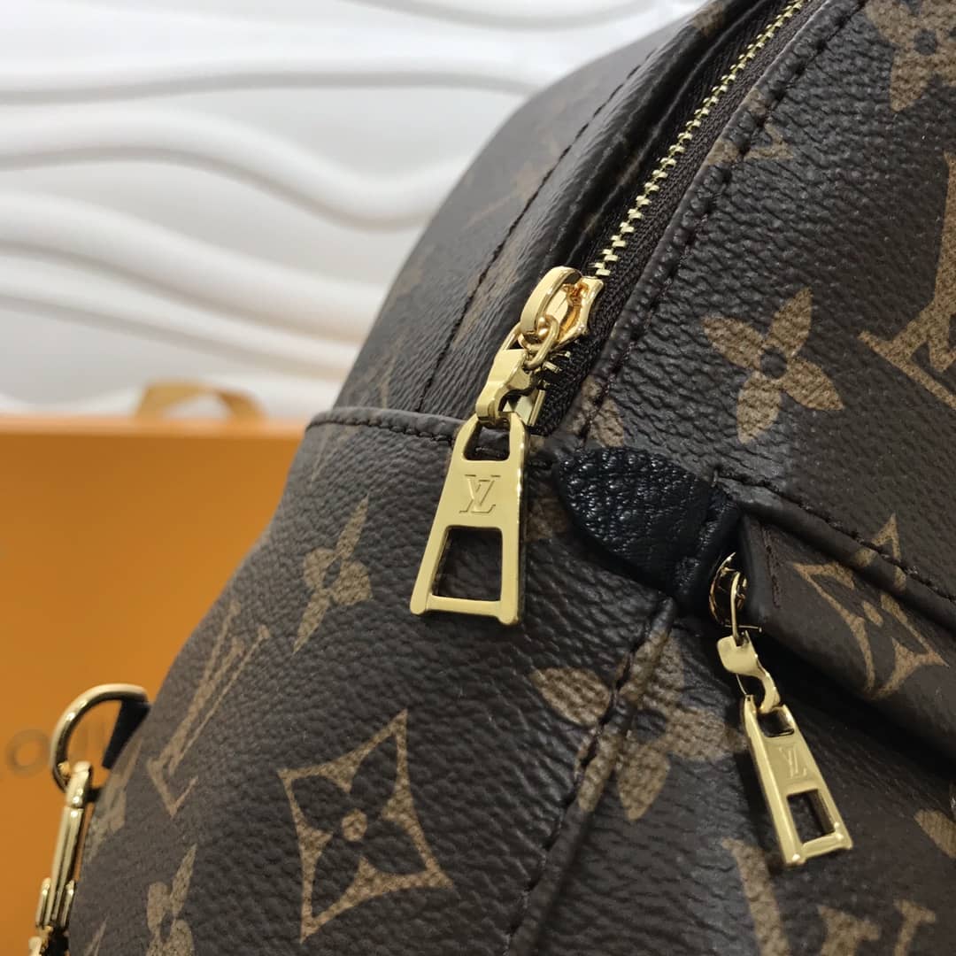 L0vis Vvtt0n Palm Springs Mini Replica Backpack Brown M44873