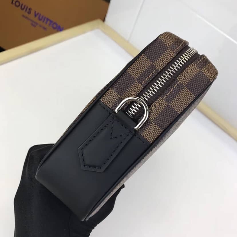 L0vis Vvtt0n Kasai Clutch Damier Ebene Canvas Replica N41663