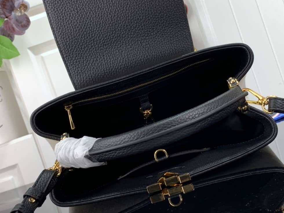 L0vis Vvtt0n Capucines MM Black M59872 Replica Shoulder Bag