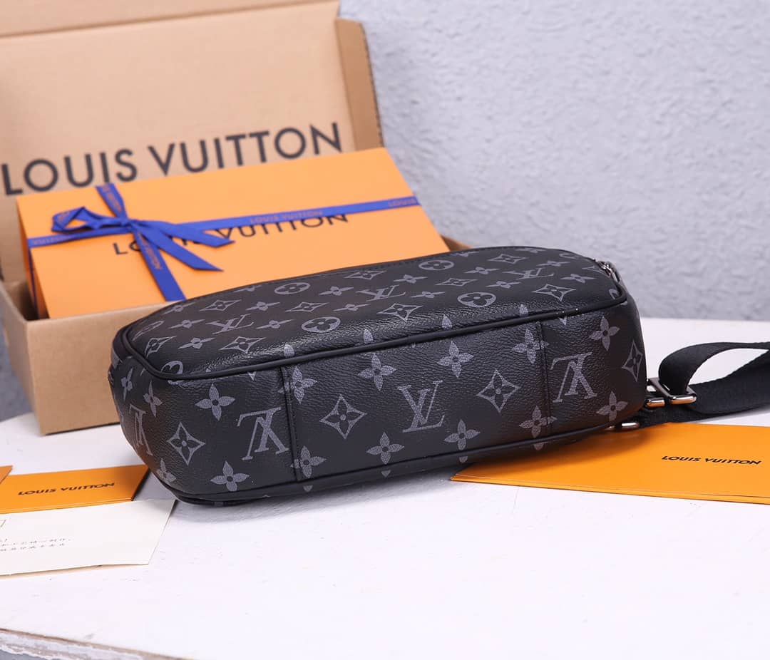 LV Bum Bag Dupe Monogram Eclipse Waist Pouch hip body M42906