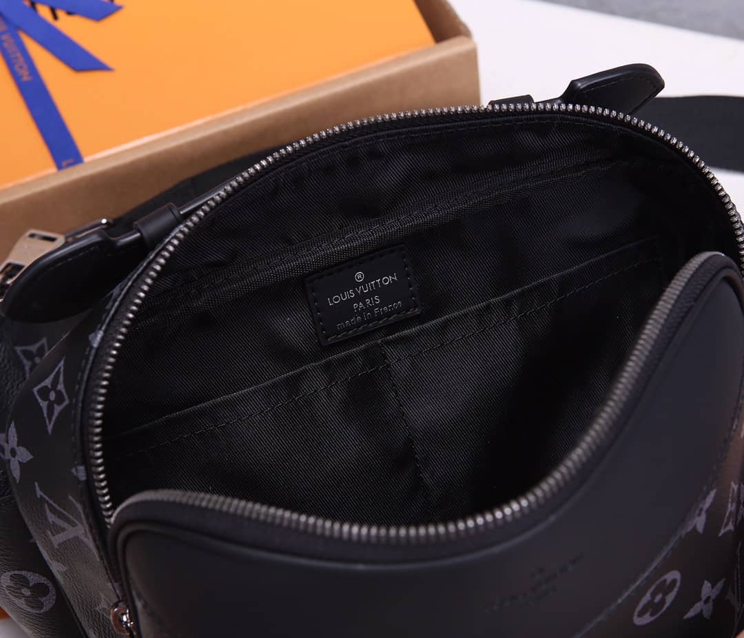 LV Bum Bag Dupe Monogram Eclipse Waist Pouch hip body M42906