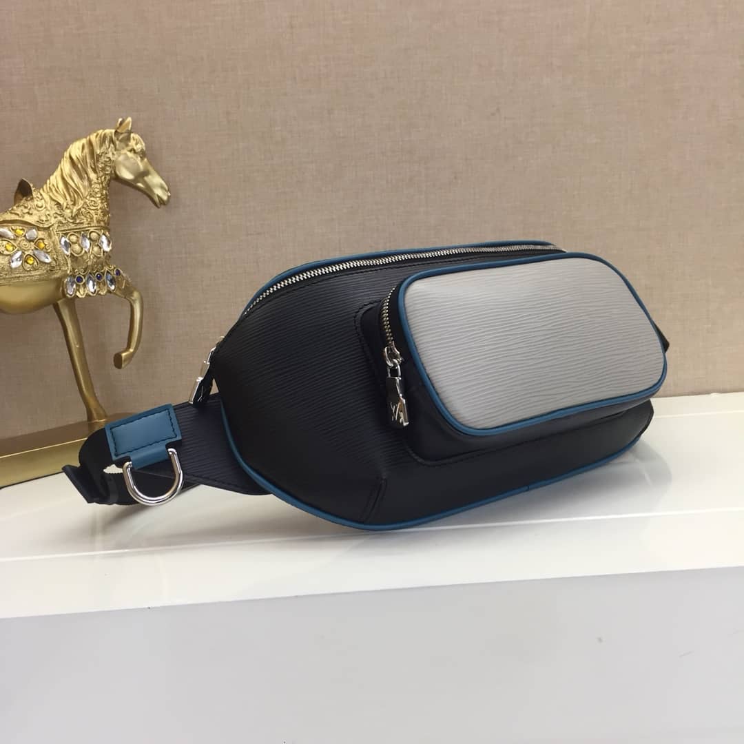 L0vis Vvtt0n Damier Graphite Canvas Replica Bumbag Black Blue M51464
