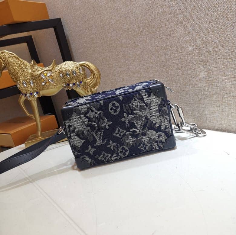 L0vis Vvtt0n Mini Soft Trunk Monogram Tapestry Canvas Replica Bag M80033