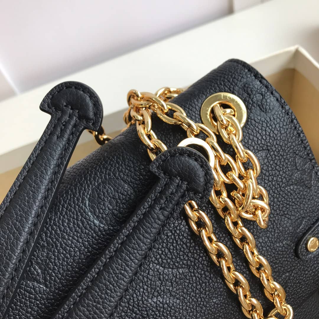 L0vis Vvtt0n Monogram Empreinte Vavin PM Chain Replica Shoulder Bag Black M44151