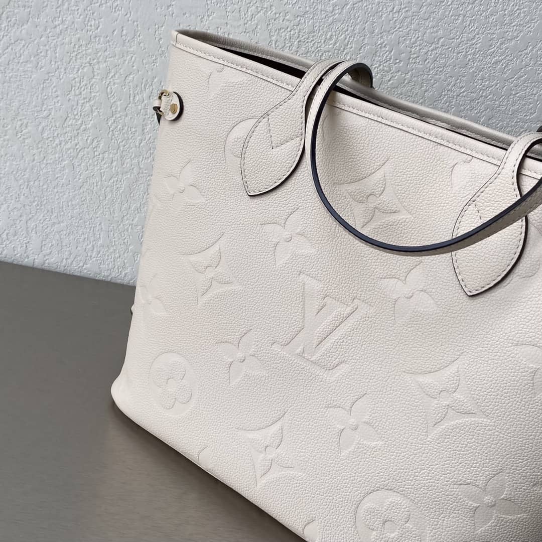 L0vis Vvtt0n Neverfull Dupe MM Monogram Empreinte Leather Bag M45685