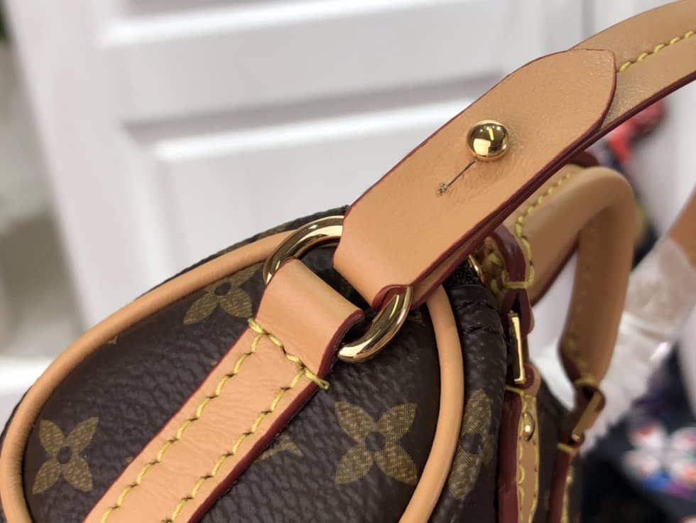 LV Bag Charm Dupe Nano Speedy Monogram M00544
