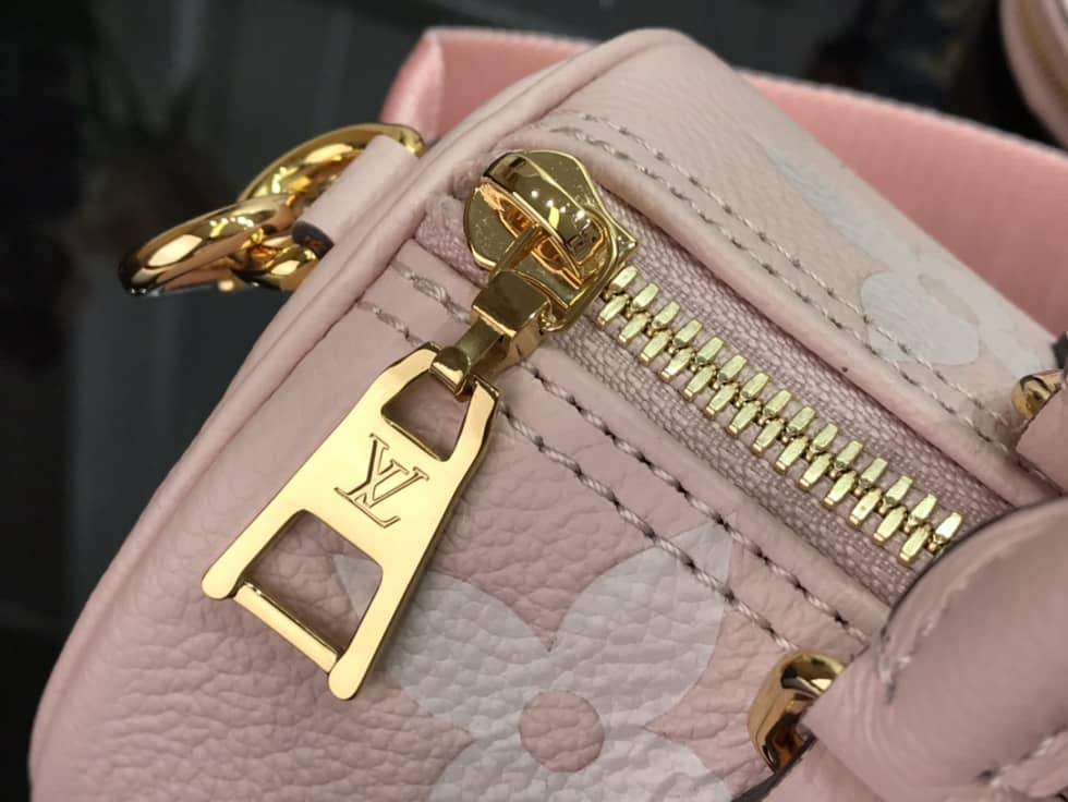 L0vis Vvtt0n Monogram Empreinte Papillon BB Pink M45708 Replica Shoulder Bag