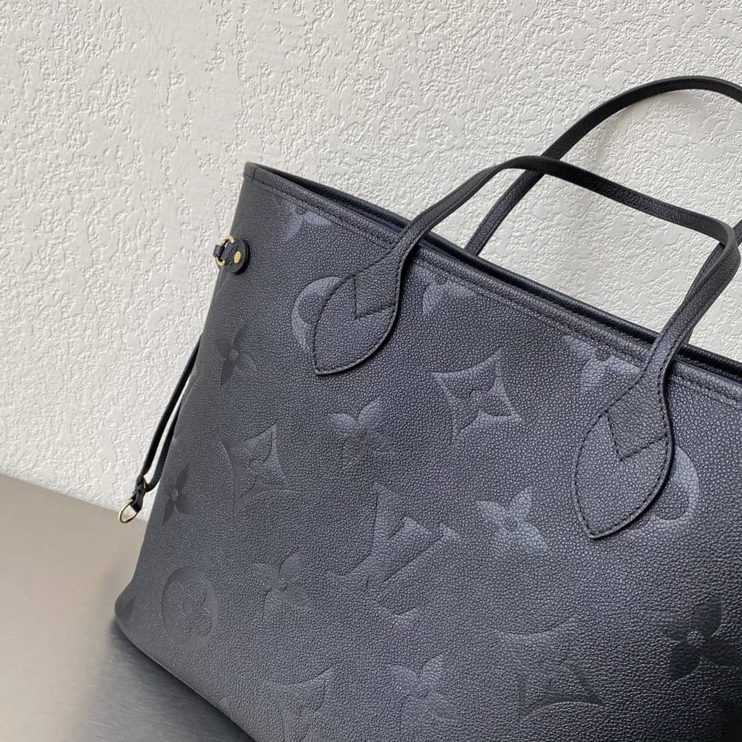 L0vis Vvtt0n Neverfull Dupe MM Monogram Empreinte Leather Bag M45685