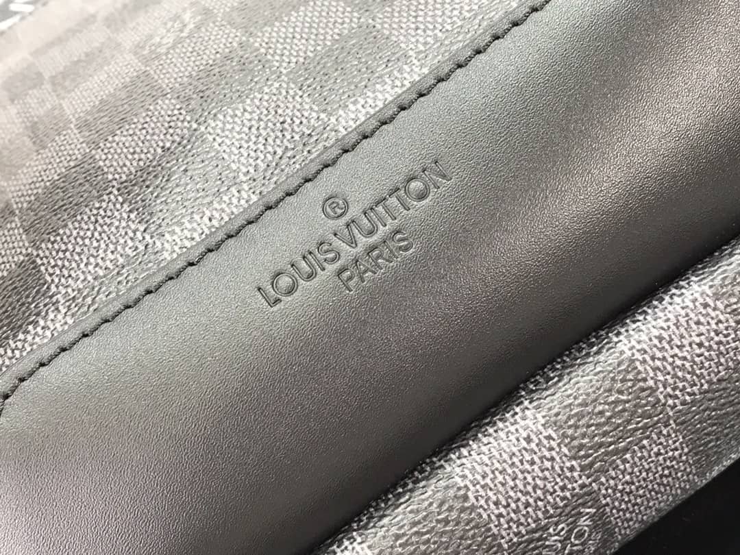 L0vis Vvtt0n Damier Graphite Mens Avenue Replica Sling Bag Black Gray N40403
