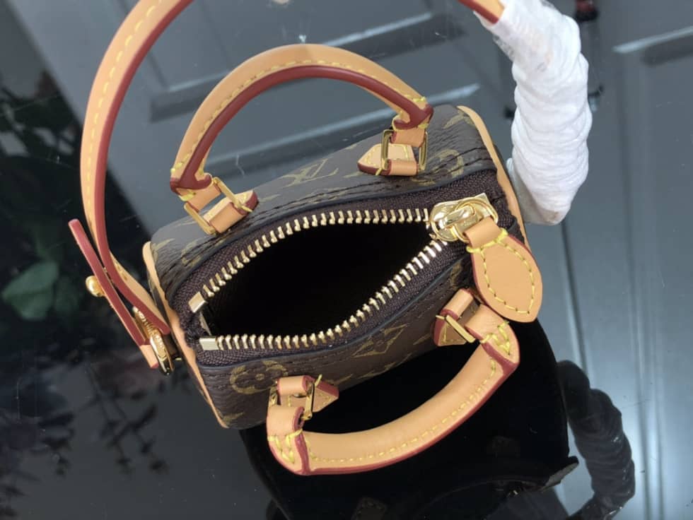 LV Bag Charm Dupe Nano Speedy Monogram M00544