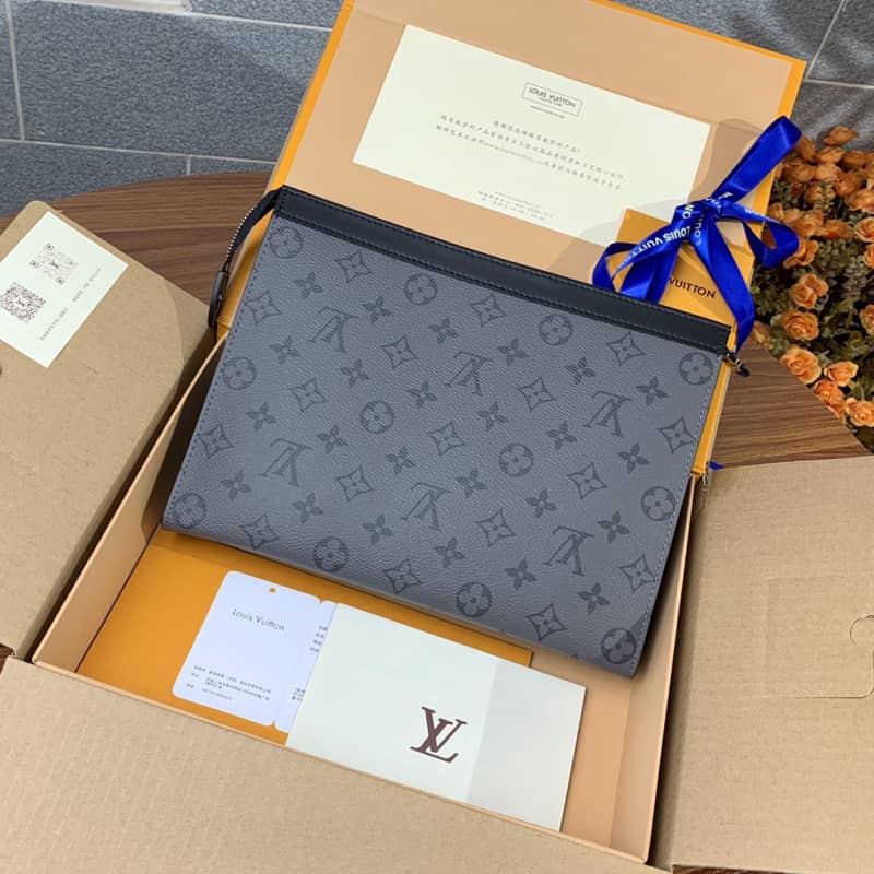 L0vis Vvtt0n Monogram Eclipse Reverse Replica Pochette Voyage M69535