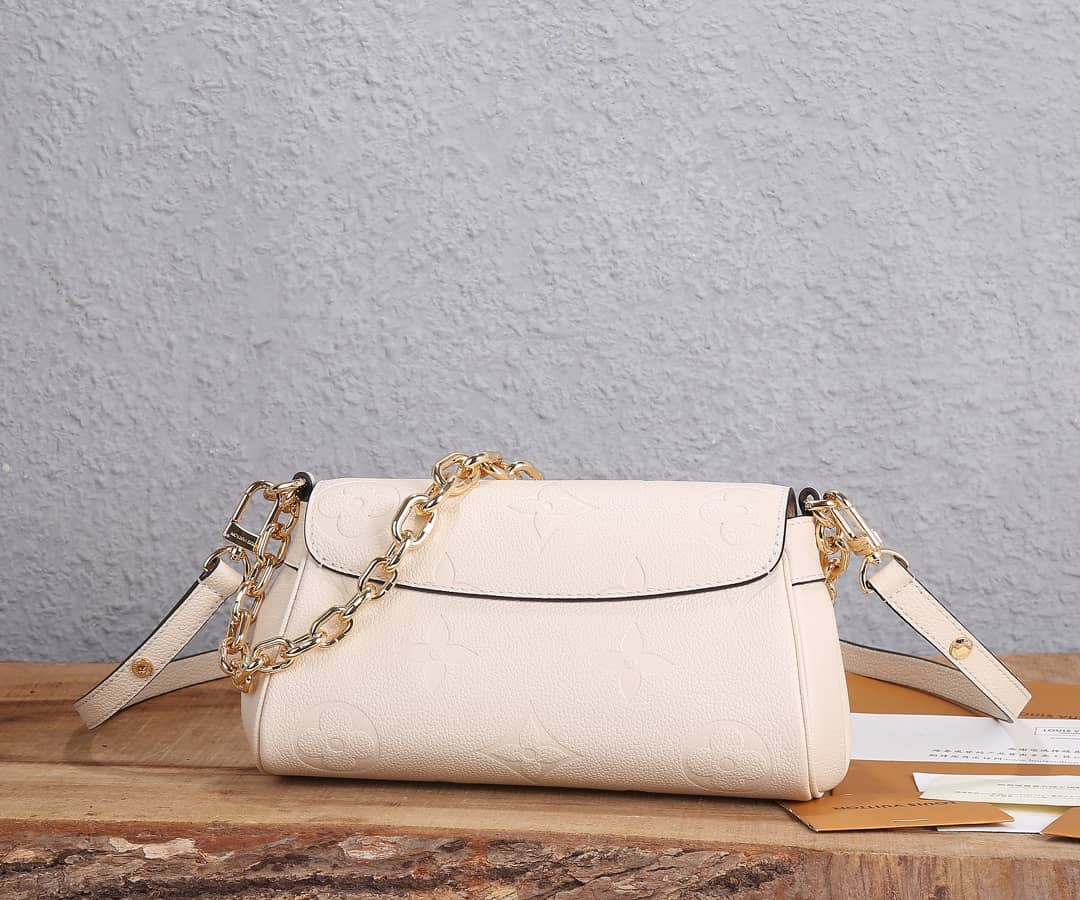 L0vis Vvtt0n Favorite Monogram Empreinte Leather Replica Shoulder Bag White M45813