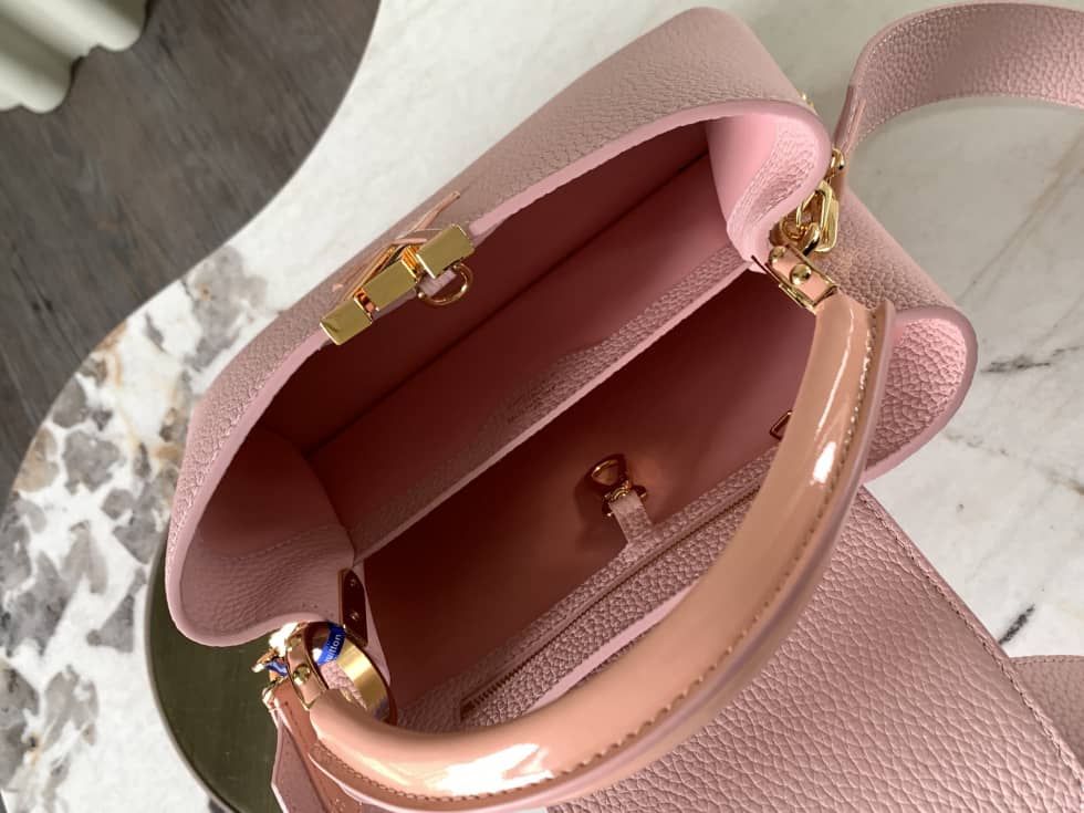 L0vis Vvtt0n Capucines BB Rose M59061 Replica Crossbody Bag