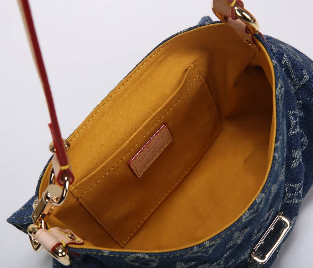 L0vis Vvtt0n Denim Baggy Canvas Single Handle Replica Shoulder Bag M44470