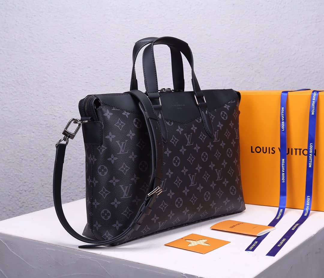 L0vis Vvtt0n Monogram Eclipse Briefcase Explorer Business Bag Replica M40566