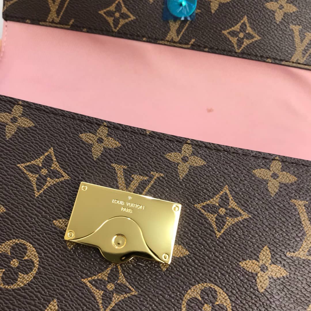 L0vis Vvtt0n Cluny BB Monogram Canvas Shoulder Bag Replica Pink M42738