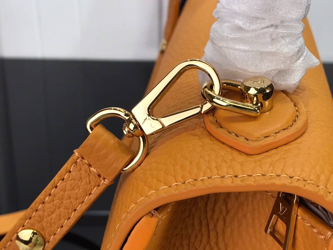 L0vis Vvtt0n Replica Bags One Handle MM Replica Bag Yellow M57090