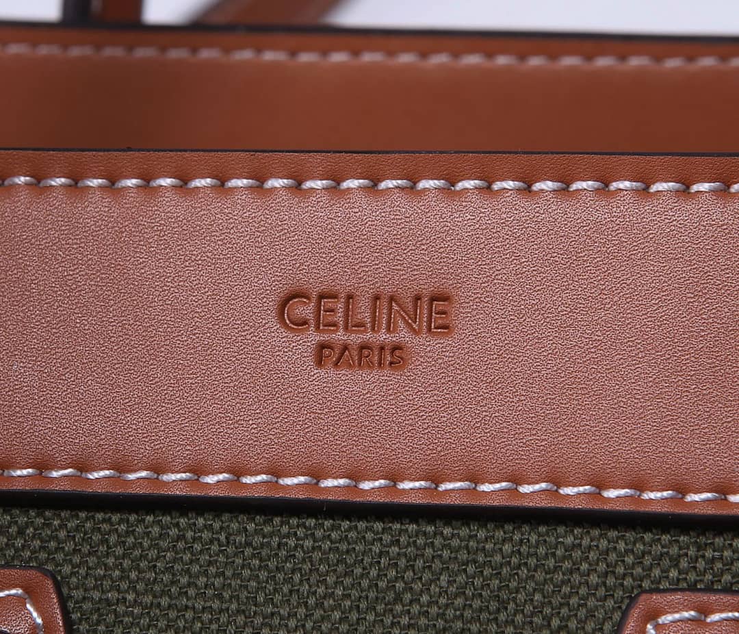 Ce1i*e Dupe Luggage Nano Shopper Replica Handbag
