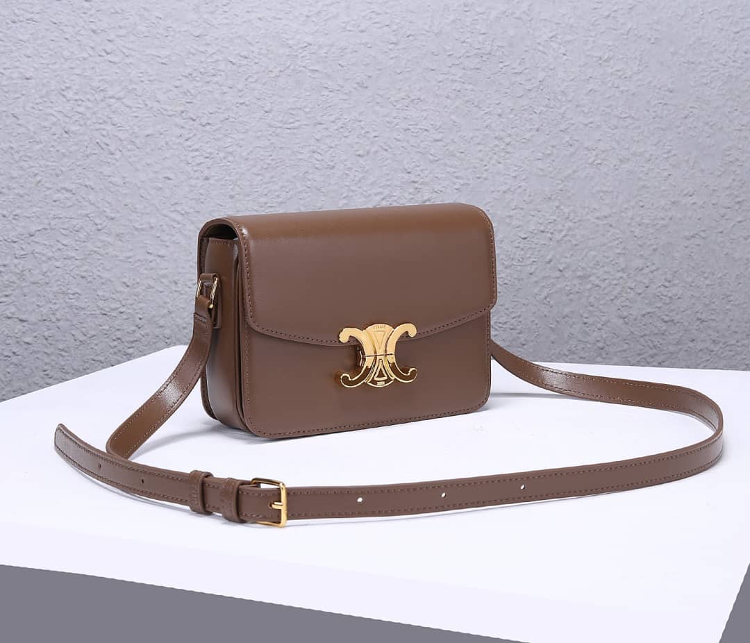 Ce1i*e Dupe Triomphe Micro Luggage 18.5CM Replica Bag