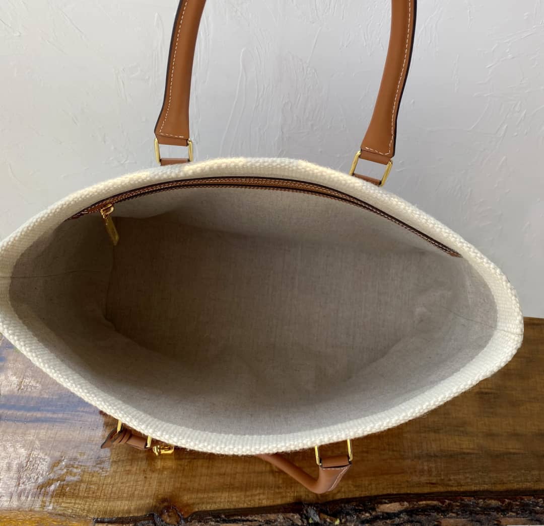 Ce1i*e Horizontal Cabas Replica Tote Bag