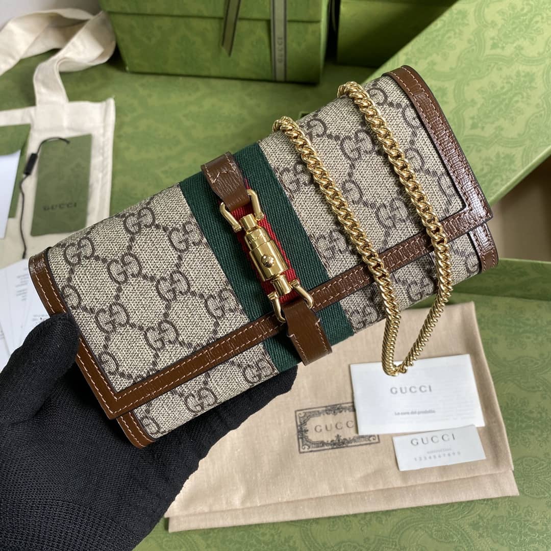 Gvc*1 Jackie 1961 Shoulder Bag Chain Wallet Replica 652681