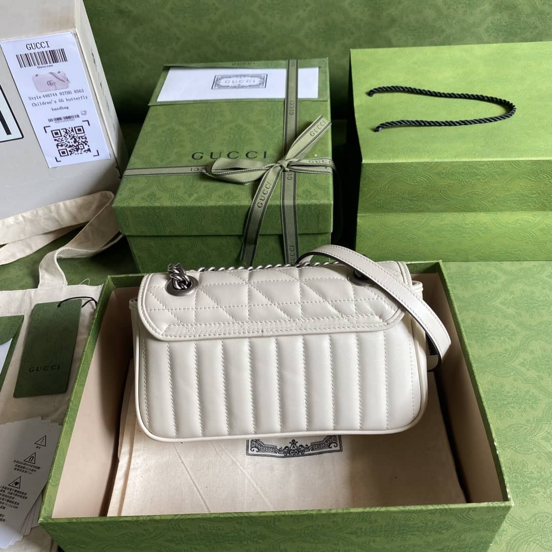 Gvc*1 Marmont GG Matelasse Leather Mini Shoulder Bag Replica 446744