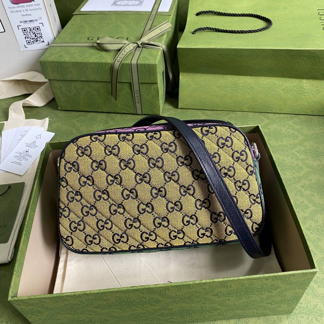 Gvc*1 Marmont Dupe GG Small Matelassé Shoulder Bag Replica 447632