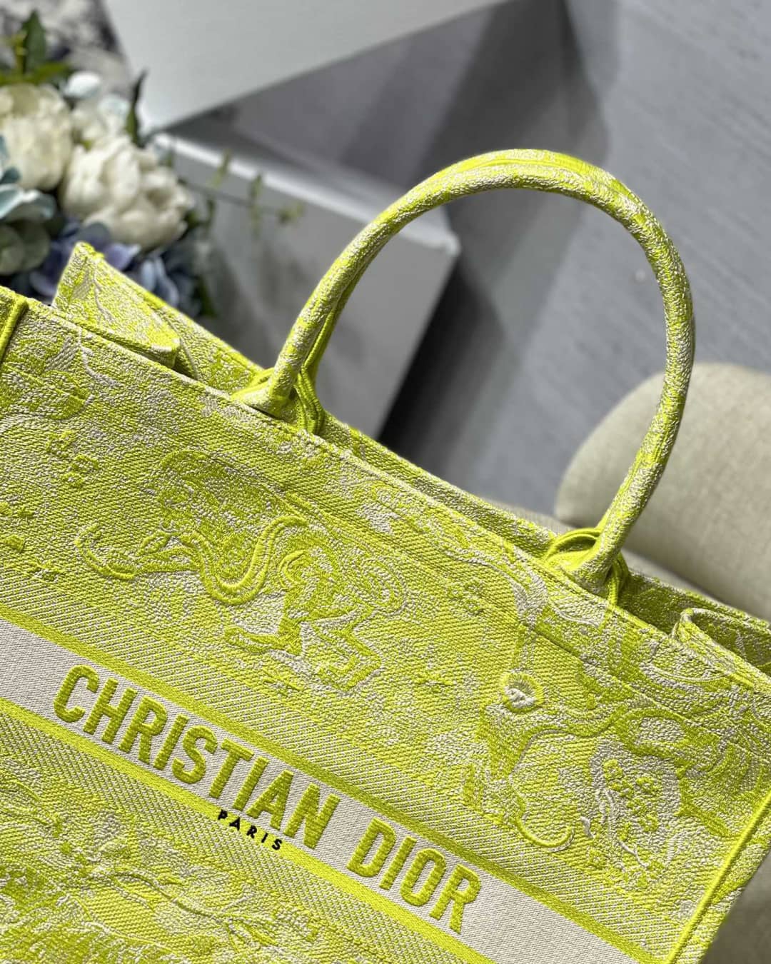 Chr1st1an D10r Tote Bag Dupe CD Book Embroidery