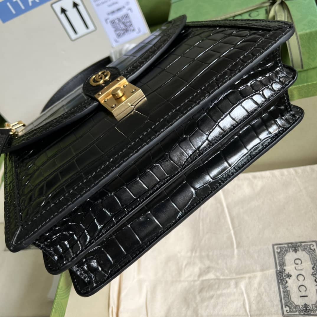 Gvc*1 Ophidia Small Top Handle Shoulder Bag With Web 651055 Replica