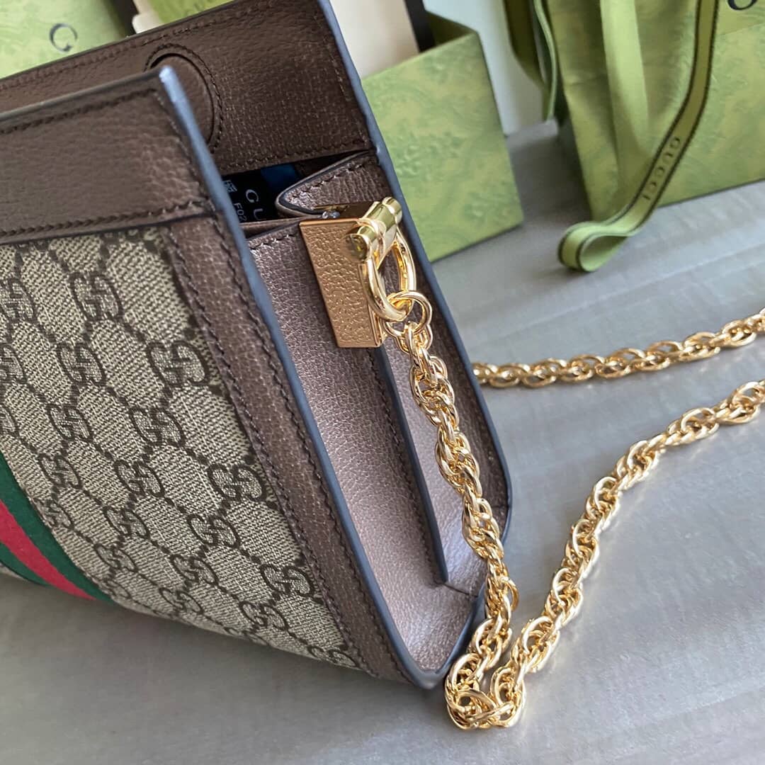 Gvc*1 Ophidia Flora GG Small Svp*me Canvas Shoulder Bag Replica 503877