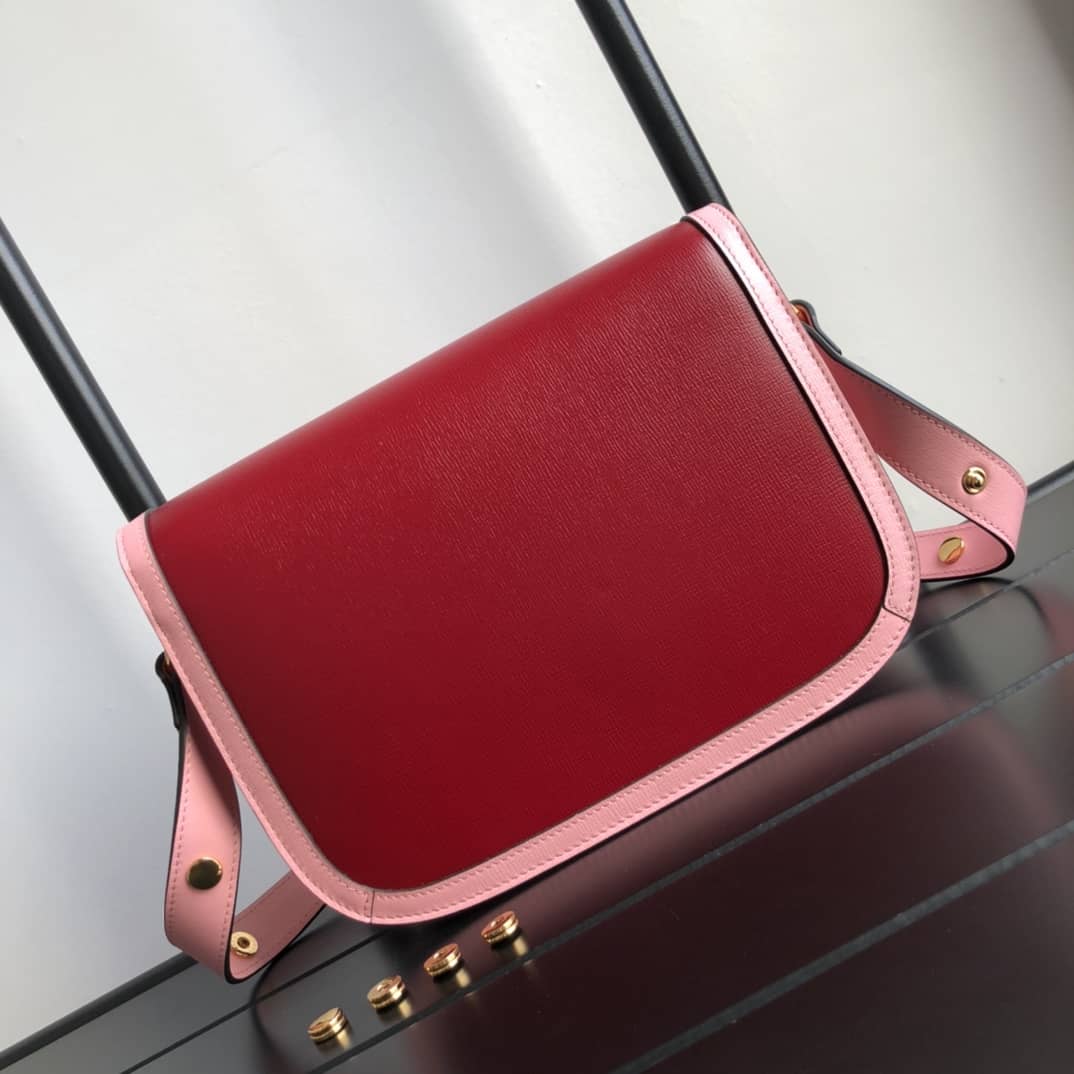 Gvc*1 Horsebit 1955 Shoulder Bag Replica Red 602204