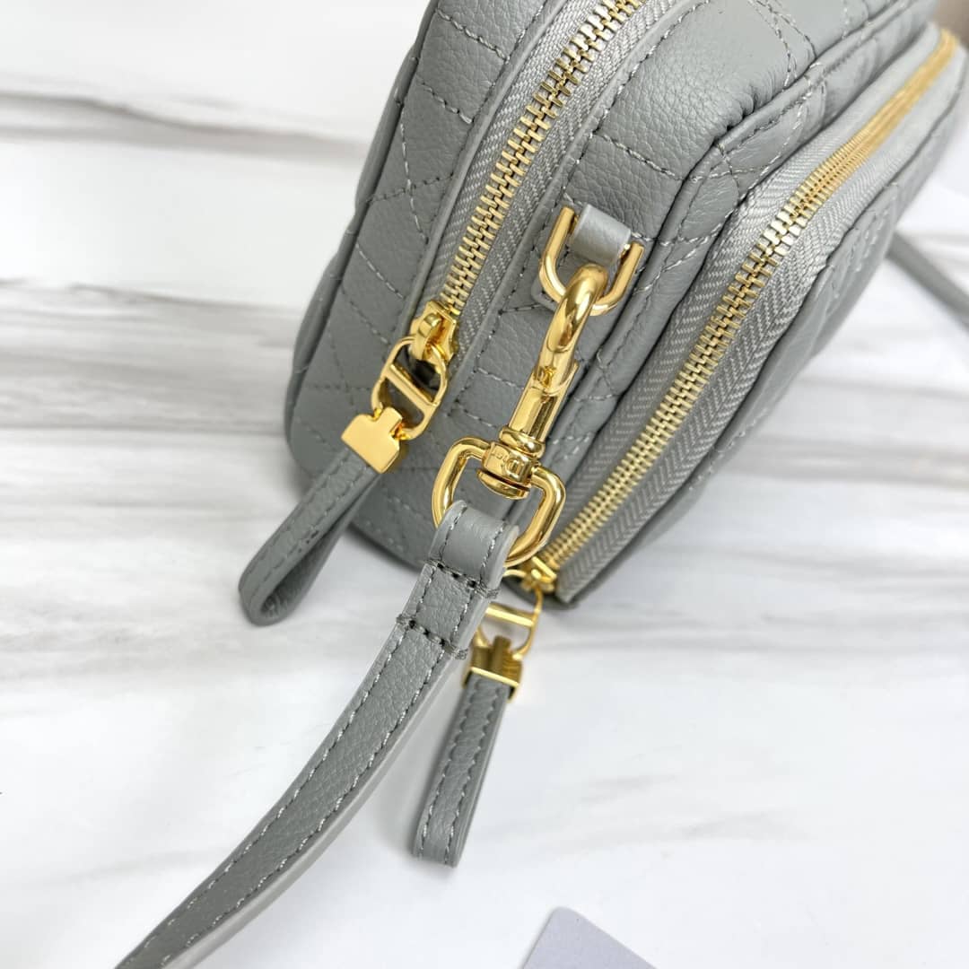 Chr1st1an D10r Caro Double Calfskin Pouch