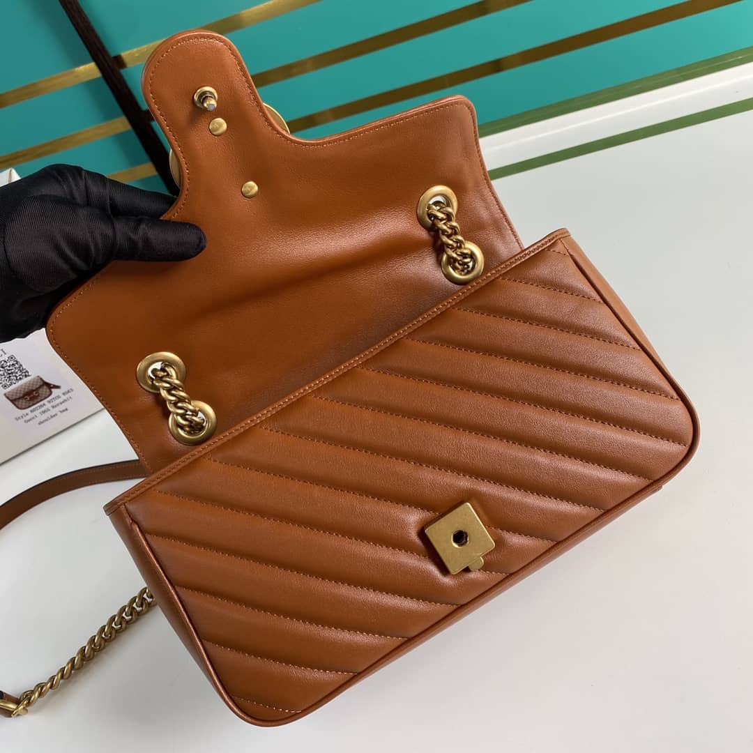 Gvc*1 Marmont GG Small matelassé Shoulder Bag Replica 443497