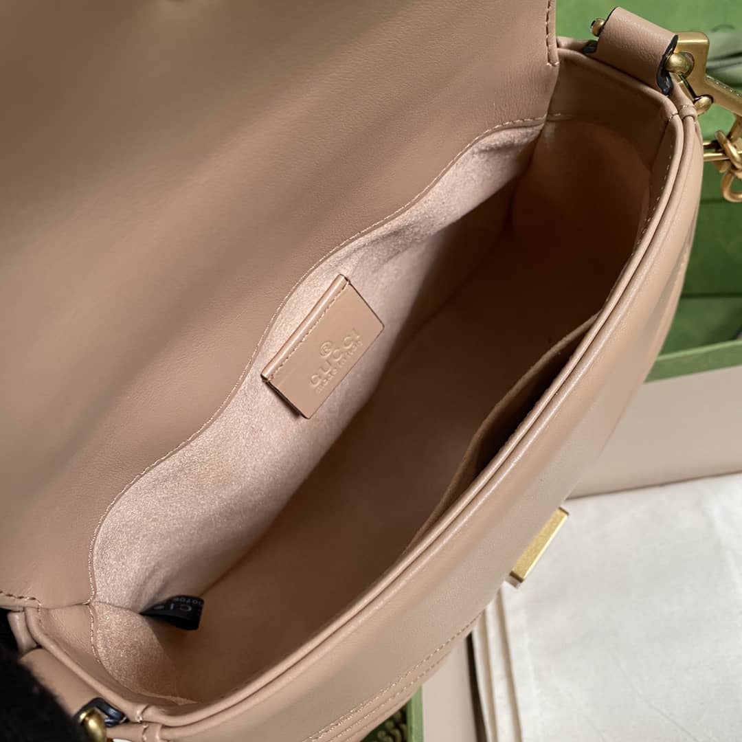 Gvc*1 GG Marmont Mini Leather Top Handle Crossbody Bag 547260 Replica