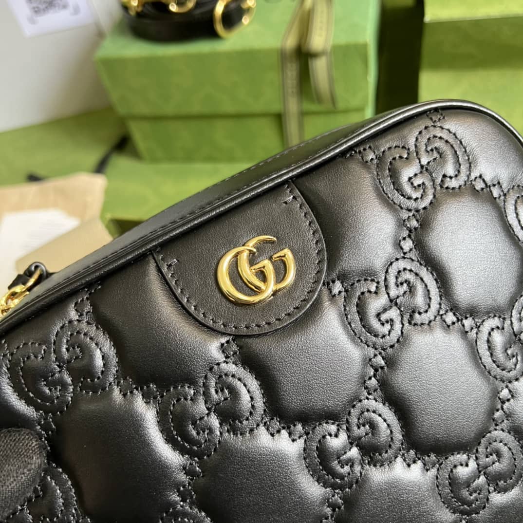 Gvc*1 GG Matelassé Leather Shoulder Crossbody Handbag 702234 Replica